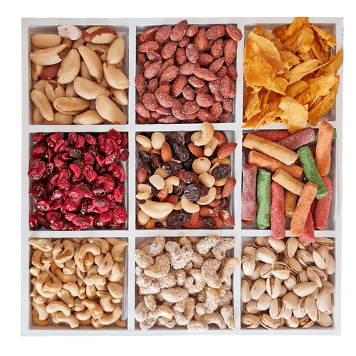 Christmas Luxury Dried Fruit and Nuts Gift Platter- Sugar Free - Image 2
