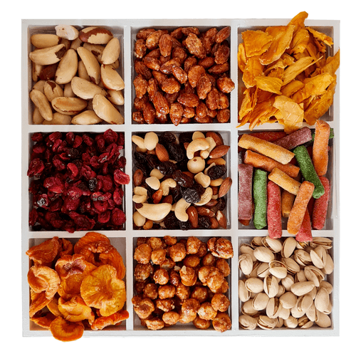 Christmas Selection of Dried Fruit and Nuts Gift Platter - Image 2