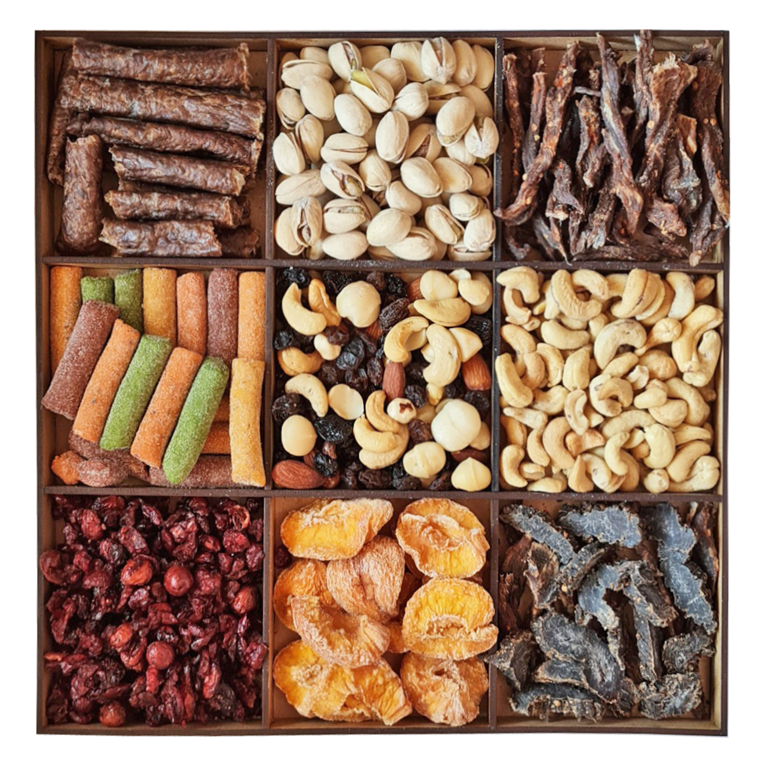 Festive Luxury Nuts and Biltong Platter - Image 2