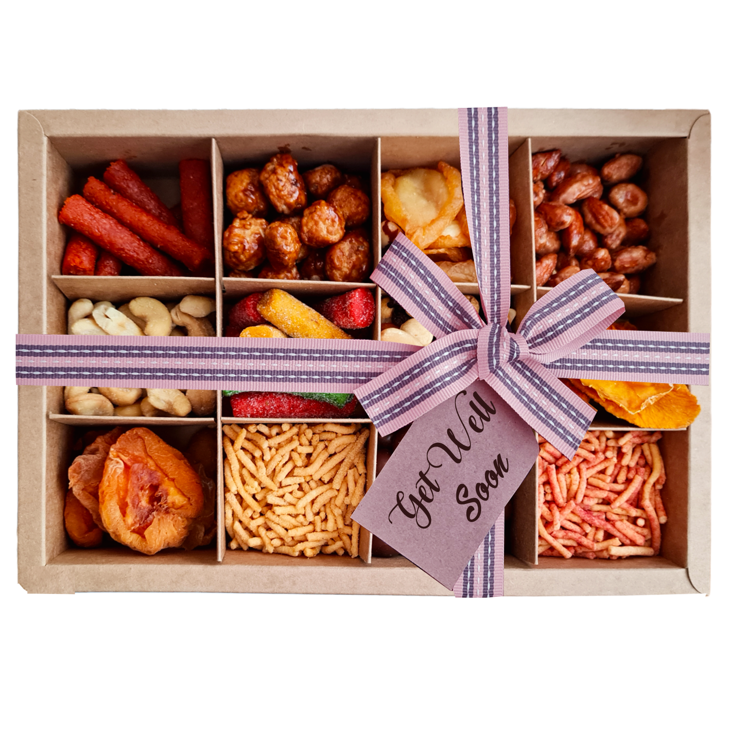 Get well Soon Dried fruit and Nuts snack box