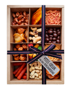 Veels geluk Dried Fruit & nuts snack box Blue