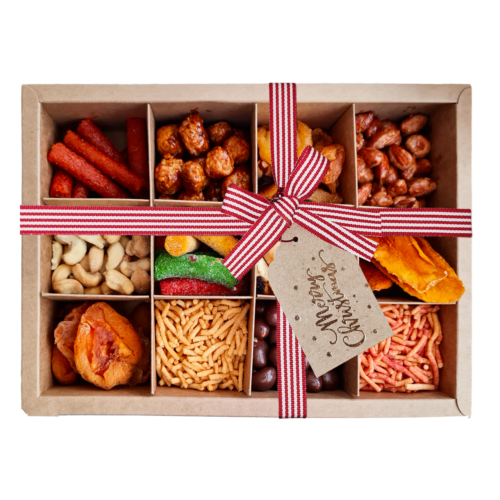 Christmas Dried fruit and Nuts snack box
