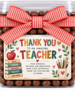 Teachers Appreciation Chocolate Gift Tub