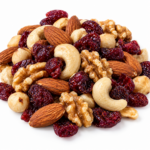 Mixed nuts and Cranberries