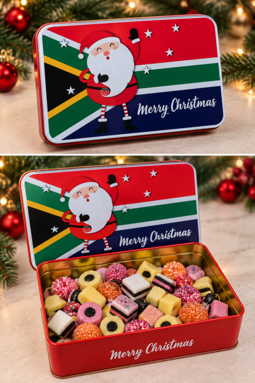 Christmas Tin filled with sweets