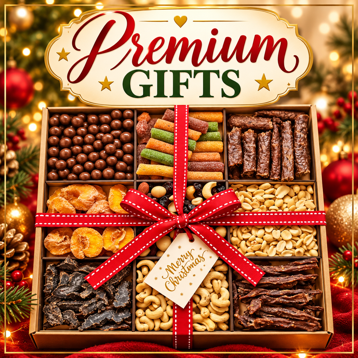 Premium Christmas Gourmet Gift Box